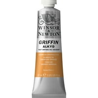 Winsor & Newton Griffin alkid Gyorsan száradó olajfesték, 37ml, kadmium narancs árnyalat