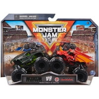 Monster Jam idegen invázió Vs. Bakugan Dragonoid-1: skála Monster Trucks, lány és fiú játékok