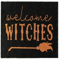 Halloween kültéri bejárati kókuszmat, Üdvözlet boszorkányok