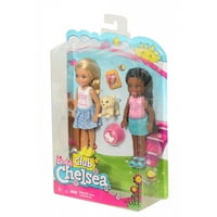Barbie club Chelsea & Barát Babák kölyökkutyával & témájú kiegészítők