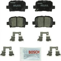 Bosch Quiet Cast Ceramic W hardveres Fékbetétkészlet és alátétek illik select: 2003-HONDA PILOT, 2002-HONDA ODYSSEY