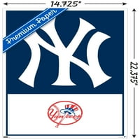 New York Yankees - Logo Wall poszter, 14.725 22.375