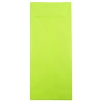 Papír politikai borítékok, 1 2, Lime zöld, csomagonként
